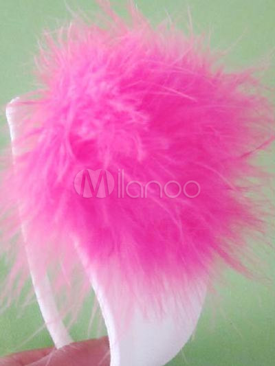 Lovely Pink Acrylic Plastic Womens G-string