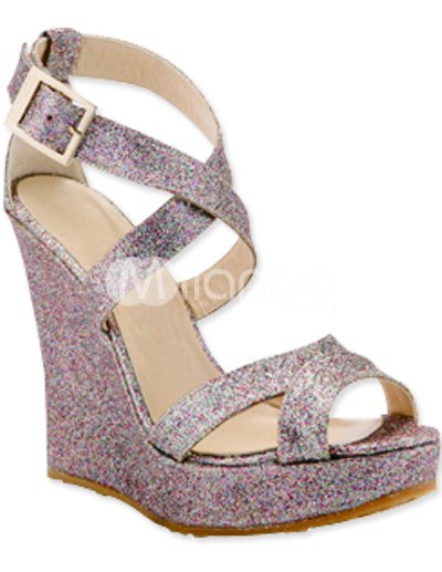 Colorful 4 7/10'' High Heel PU Fashion Shoes Colorful 4 7/10'' High Heel PU Fashion Shoes