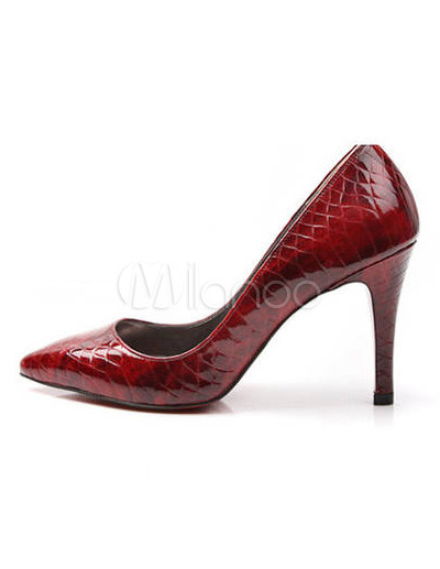 Shoes on Burgundy Wonderful 3   High Heel Fashion Shoes   Milanoo Com