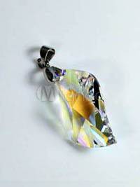 Fashion Me The Heart Of The Ocean Swarovski Crystal Necklace Sterling Silver