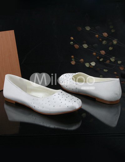 Bridal Flats Shoes on Flat Bridal Shoes Ivory 2012 Flat Bridal Shoes Ivory Bridal Shoes