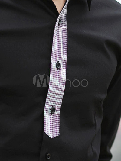 рукавом мужская рубашка