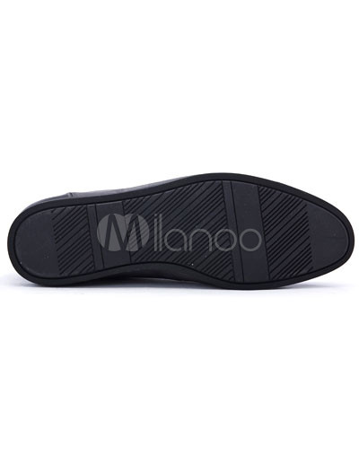  Casual Shoes   on C  Modo Gris Super Zapatos De Cuero De Vaca Ocasional Para Los Hombres