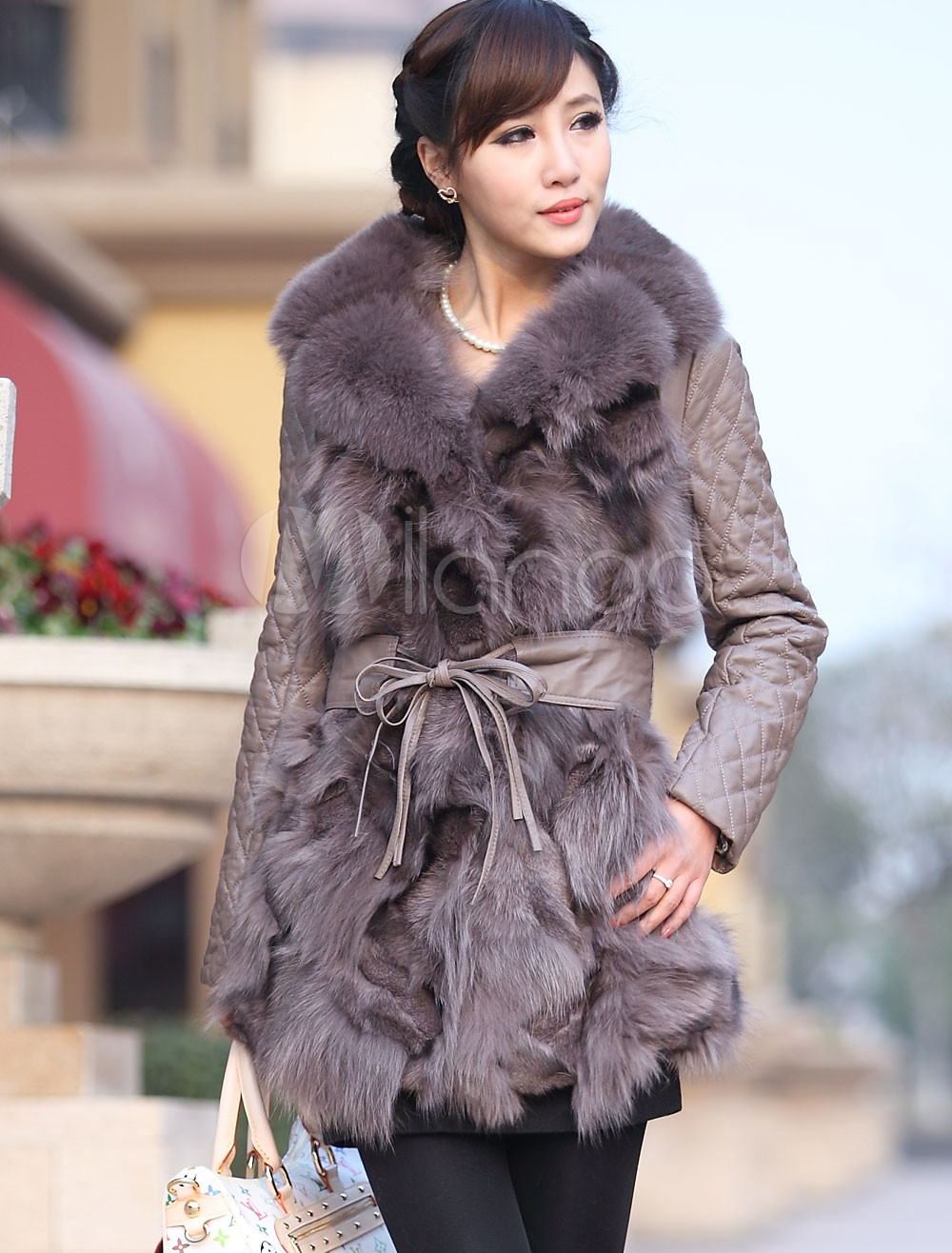 brown fox fur