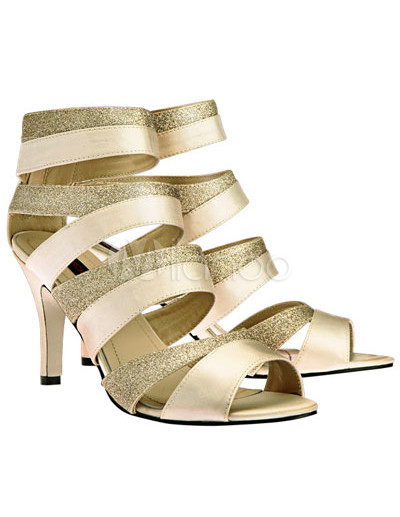 Unique%20Nude%20Sheepskin%203%201/5%20High%20Heel%20Womens%20Gladiator%20Sandals