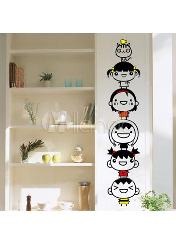 Baby Clothing Wall  on Lovely Baby 50 110cm Pvc Removable Wall Decor Stickers   Milanoo Com