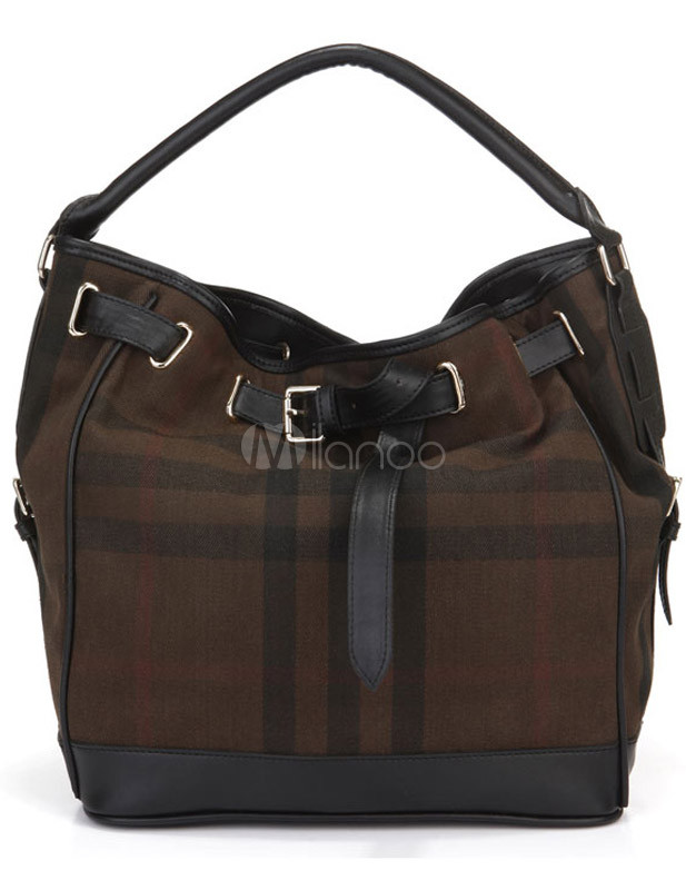 31.5*31.5*17cm Popular Coffee PU Womens Shoulder Bag