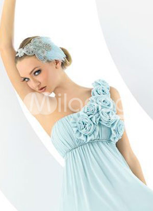  ... Chiffon Floor-length Womens Maternity Bridesmaid Dress - Milanoo.com