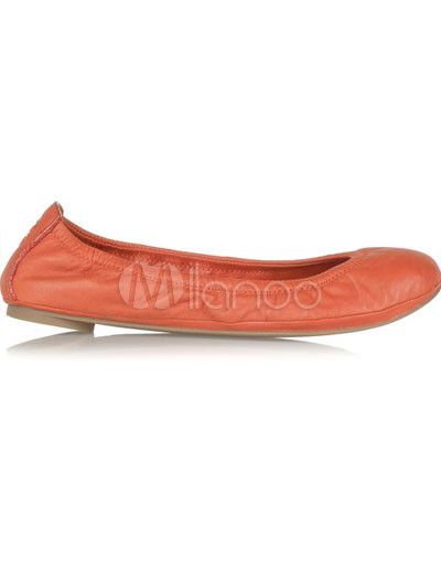 Flat Shoe on Fant  Stico Para Mujer Zapatos Rojos De Piel De Oveja Apartamento