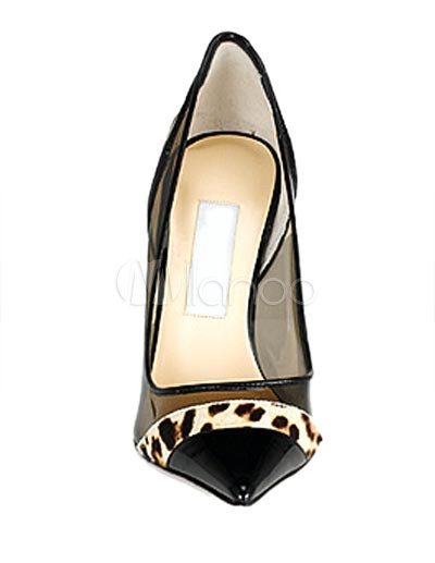 Women High Heel Shoes on Elegant Horsehair 4 1 3   High Heel Shoes For Women   Milanoo Com