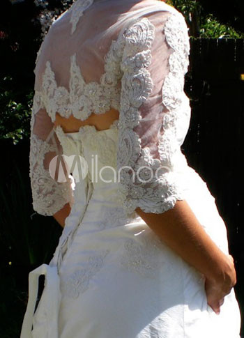 Romantic Aline Strapless Taffeta Maternity Wedding Dress