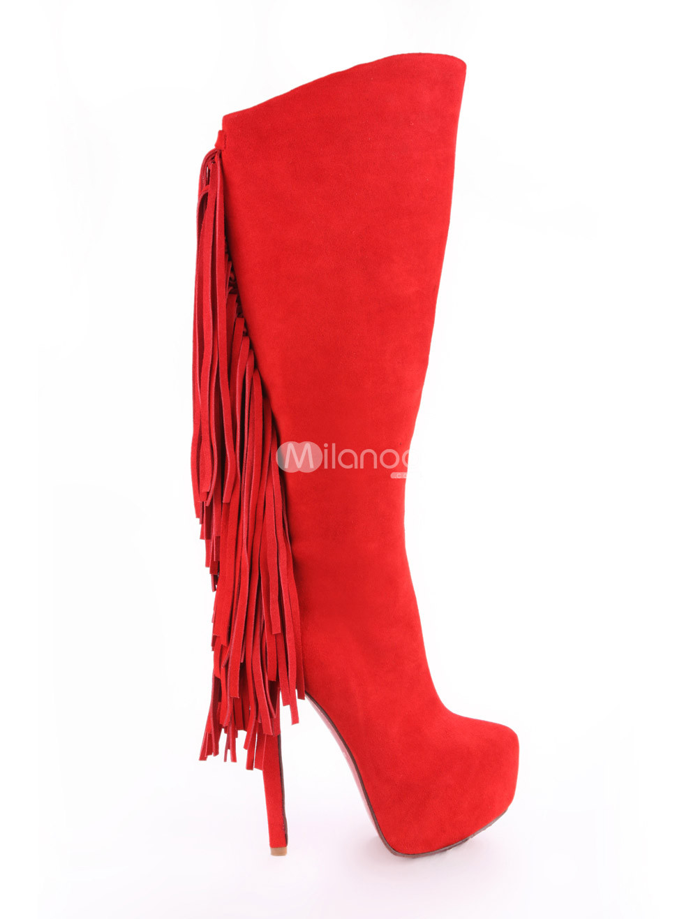 high heel red