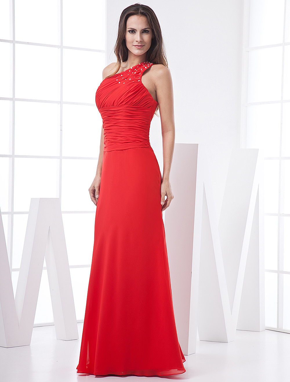 silk chiffon evening gowns