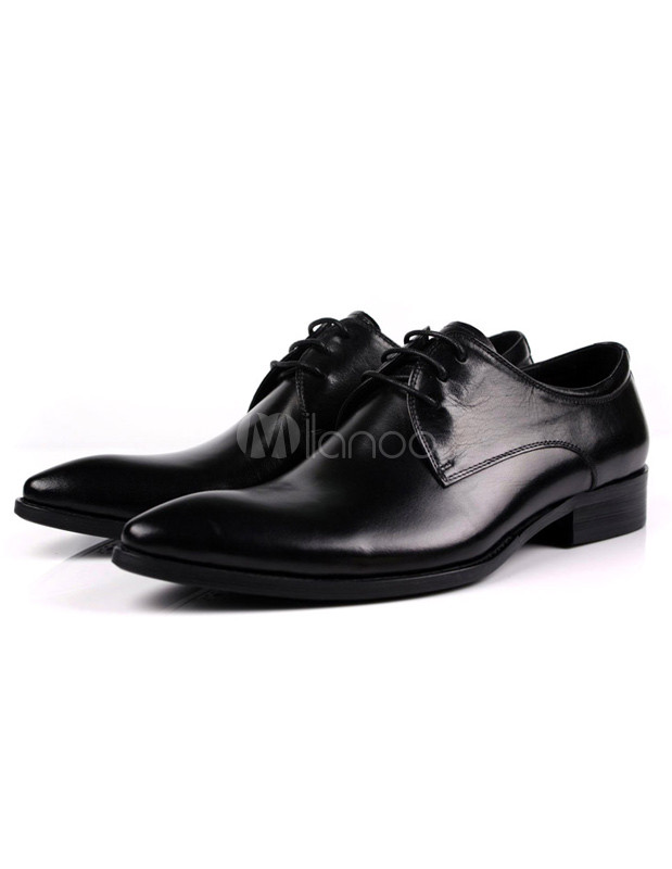 calfskin shoes with tuxedo