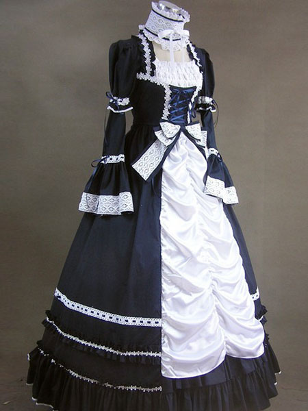 robe gothique blanche