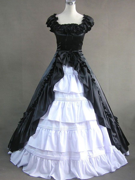 Elegant Gothic Lolita Victorian Aristocrat Long Dress Gown steampunk buy now online
