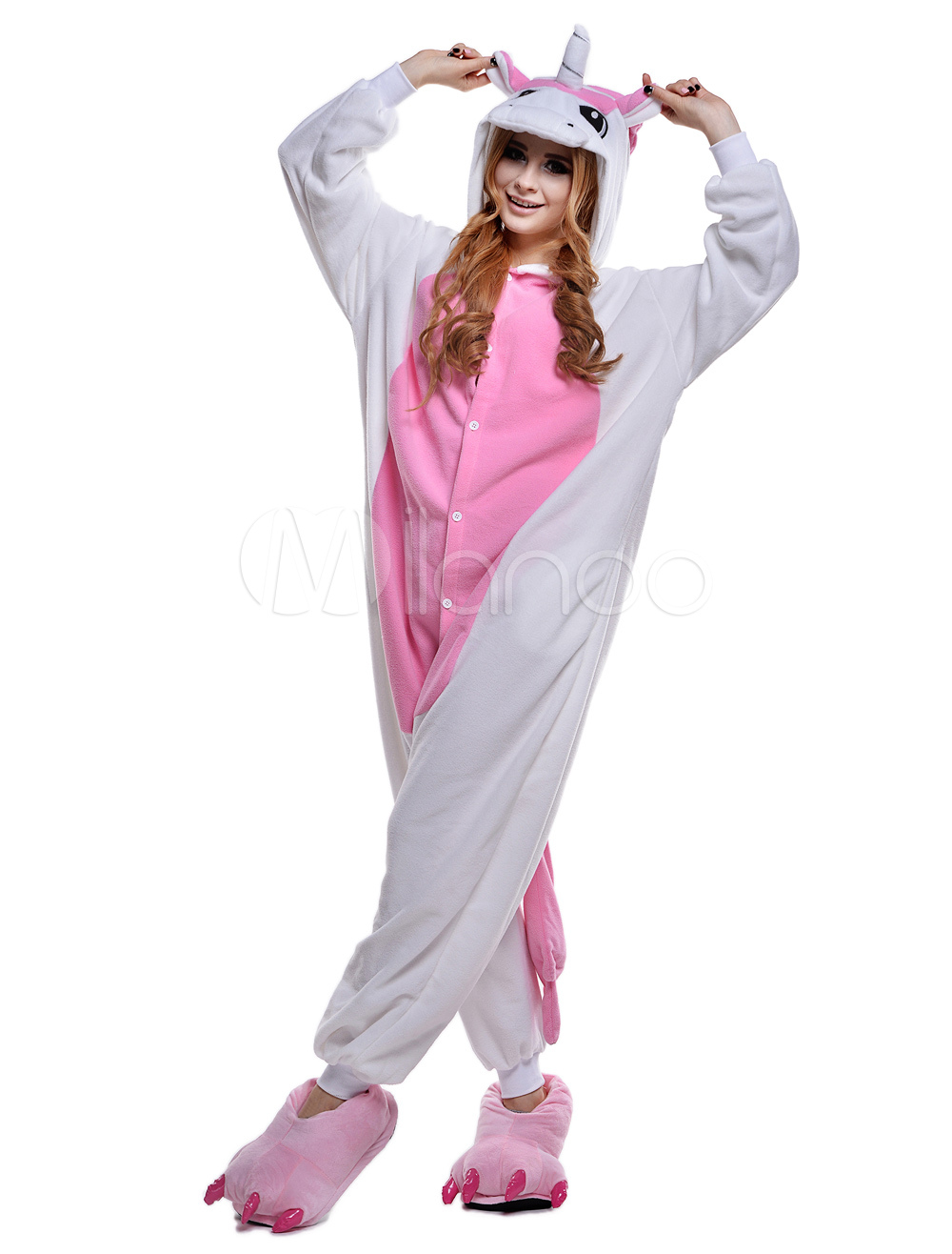 Kigurumi Pajamas Licorne Unicorn Onesie For Adult Costume ,No.2