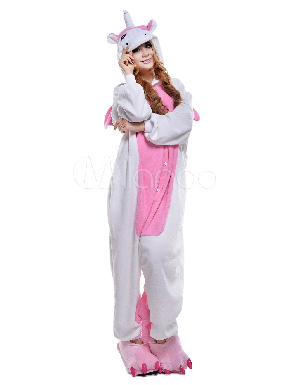 Kigurumi Pajamas Licorne Unicorn Onesie For Adult Costume ,No.3