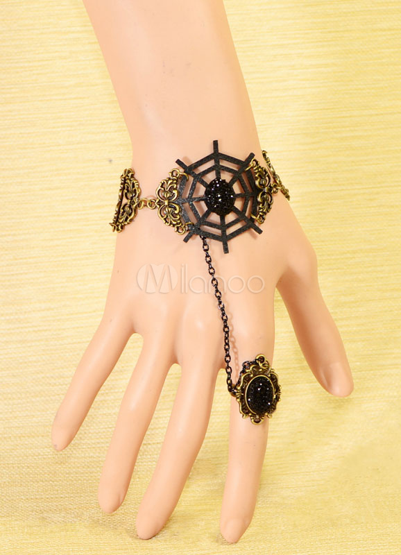 Spider Web Shaped Gothic Rings steampunk buy now online