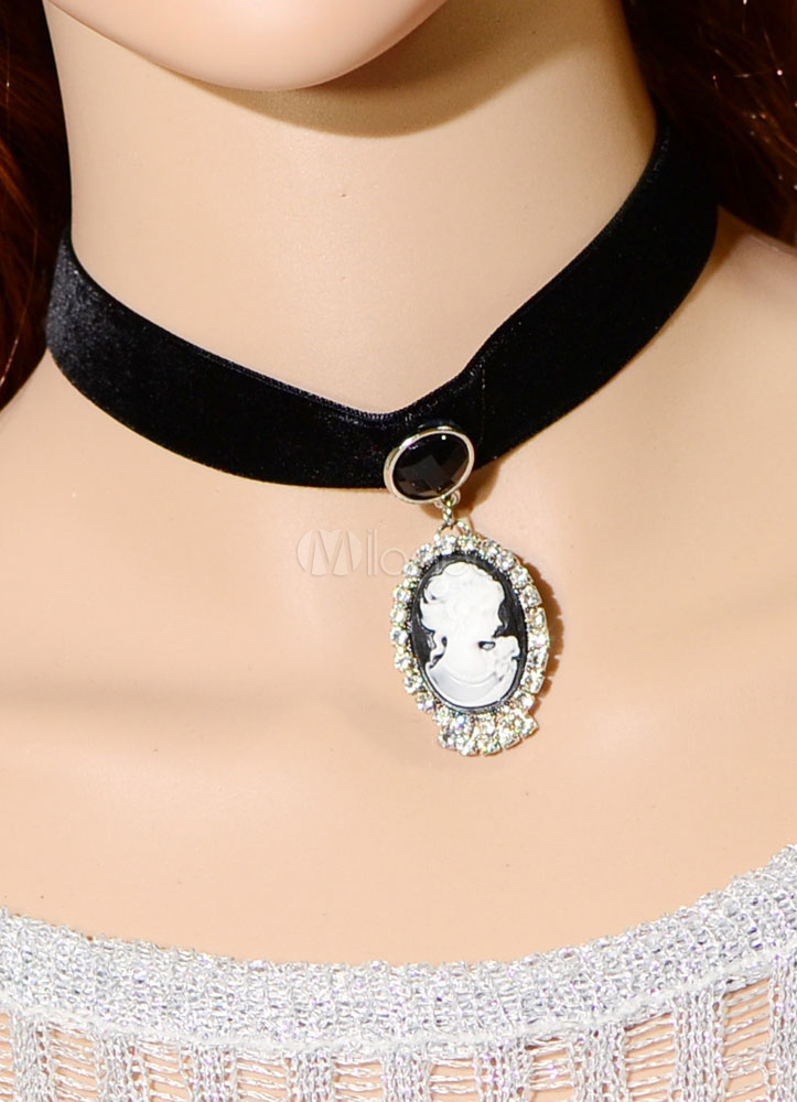 Simple Embossed Gothic Choker steampunk buy now online