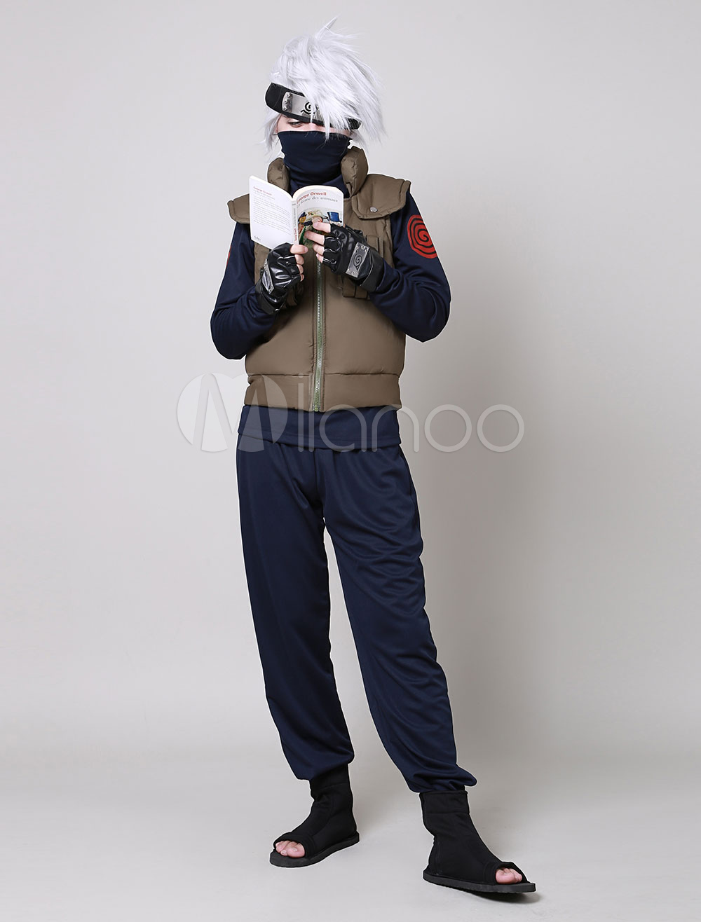 Naruto Hatake Kakashi Halloween Cosplay Costume