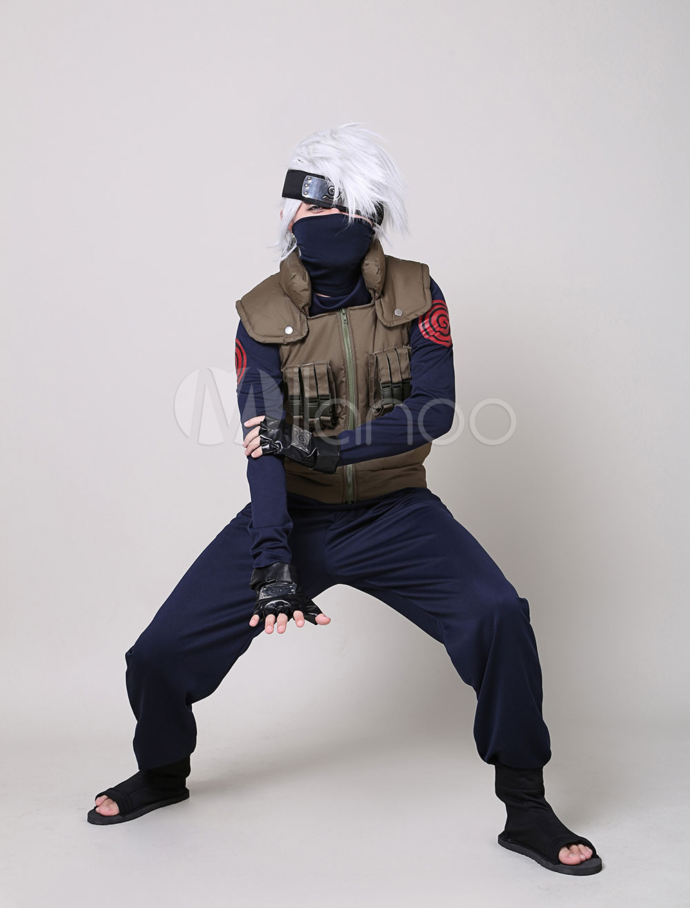 Naruto Hatake Kakashi Halloween Cosplay Costume
