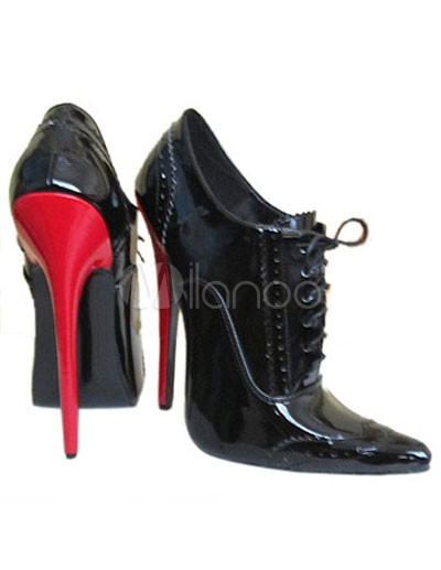 black heel boots pointed toe