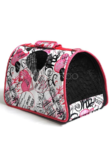 Sweet Printing Canvas Dog Carrier Bag