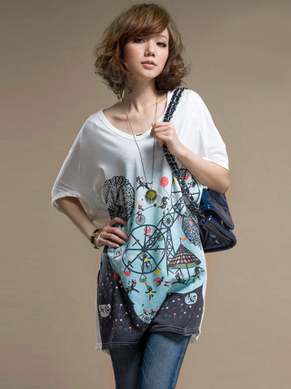 Белый Футболка