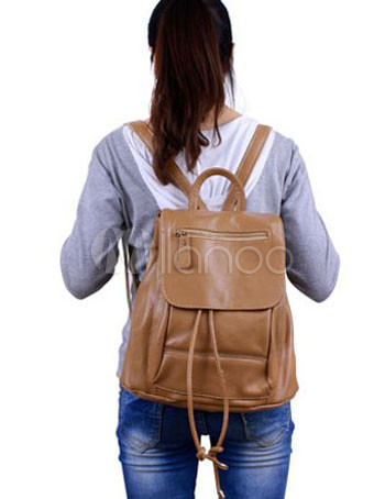 mochilas mujer cuero