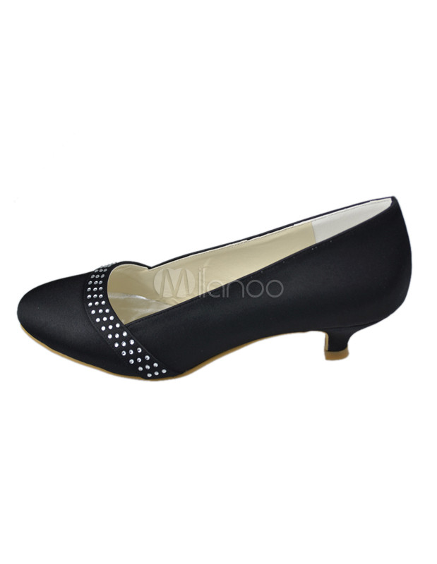 Scarpe Tacco Basso Nere Scarpe Tacco Basso Nere