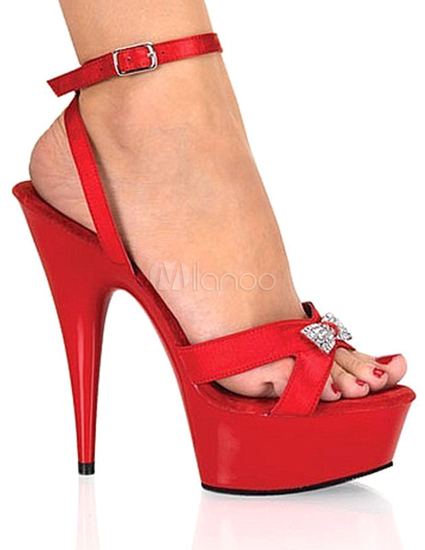 Resultado de imagen para Sandalias rojas