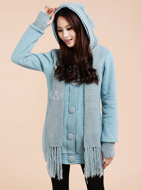 Casual Cotton Women's Hoodie