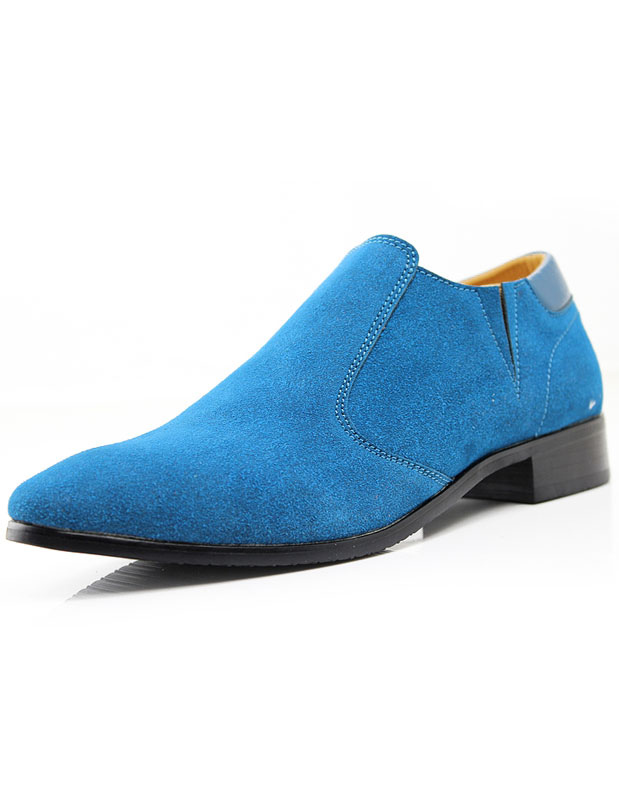 chaussure bleu