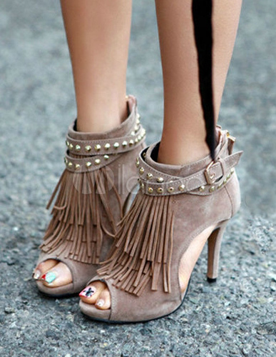 chaussures a franges