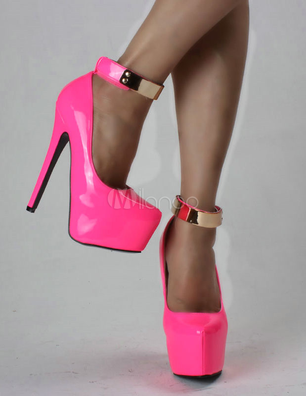 Escarpins Talons Aiguilles Très Hauts KG Glamour - Rose Et Bleu - Taille UK 5 - Neuf Avec Boîte