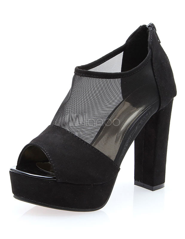 chaussure talon epais