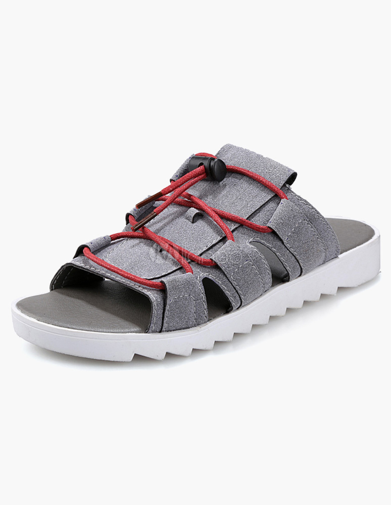 sandales homme avec lacets