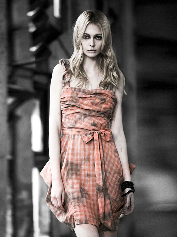 Gothic Knotted Polyester Lolita One-Piece steampunk buy now online