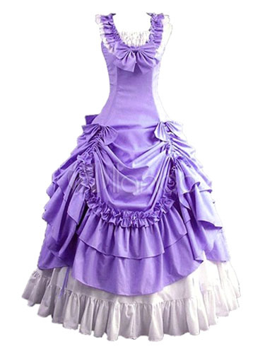 Contrast Color Sleeveless Victorian Lolita Dress steampunk buy now online Contrast Color Sleeveless Victorian Lolita Dress steampunk buy now online