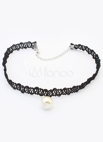 Black Gothic Necklace Lace Chic Necklace for Women steampunk buy now online