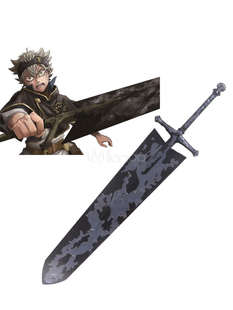 Black Clover Asta Halloween Cosplay Sword Weapon (Costumes Cosplay Props) photo