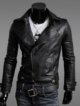 chaquetas de cuero hombre baratas