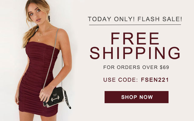 Today only! Flash sale! Free shipping For orders over $69 Use code: FSEN221 SHOP NOW>