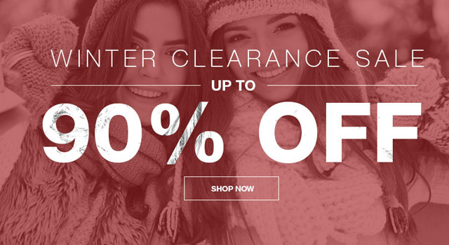 Winter Clearance Sale UP TO 90% OFF SHOP NOW>