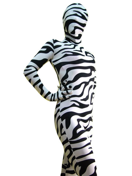 Image of Abito da cosstume di Zebra unisex lycra spandex di zentai Carnevale