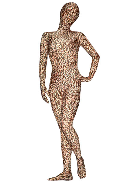 Image of Costume animale di lycra spandex zentai di leopardo unisex Carnevale