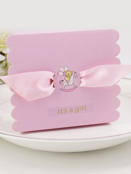 

Wedding Favor Boxes Baby Shower Gender Reveal Small Gift Box (12pcs A Set ), Blue;pink