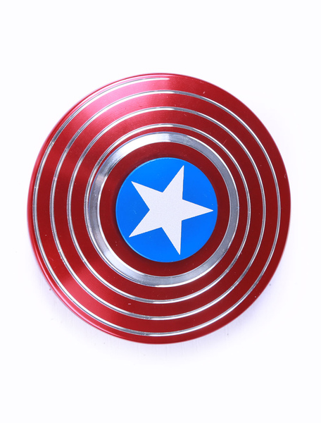 

Captain American Shield Alloy Fidget Spinner Marvel Comics Super Hero Fidget Spinner Personalized Va