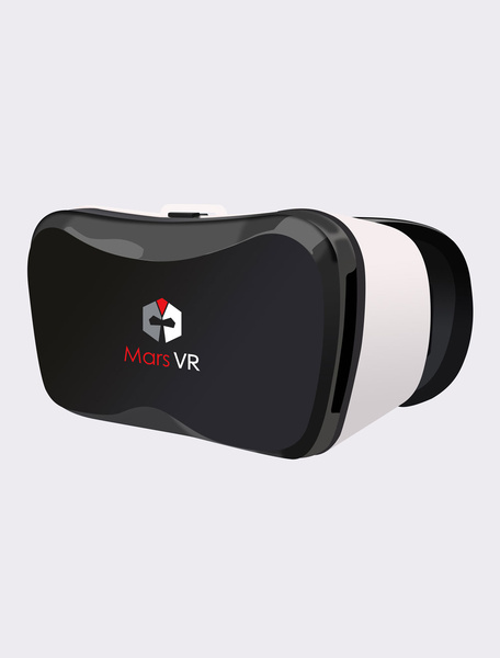 

VR Phone Headset Leather Pad All Phones Compatible Marstark VR Equipment, Black